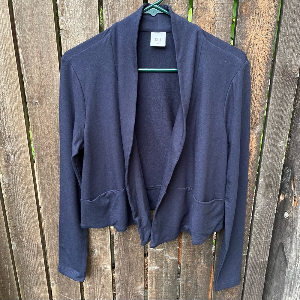 Cabi Easy Topper Modal Cardigan Sz M